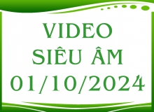 Video siêu âm ngày 01/10/2024